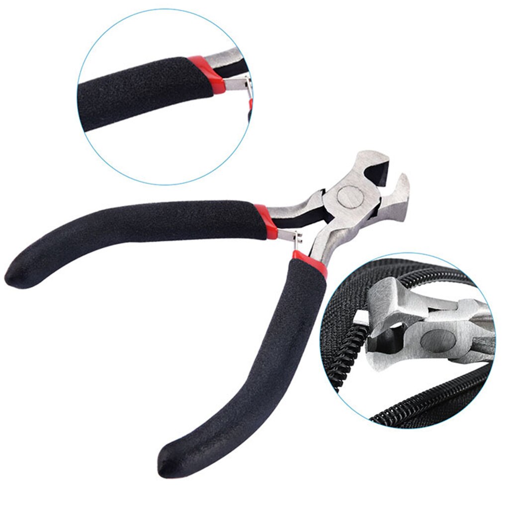 84pcs Zipper Repair Kit Slider Rescue Universal Zippers Clothes Bag Tent Fix Plier Sewing Tool Universal Instant Fix Tools