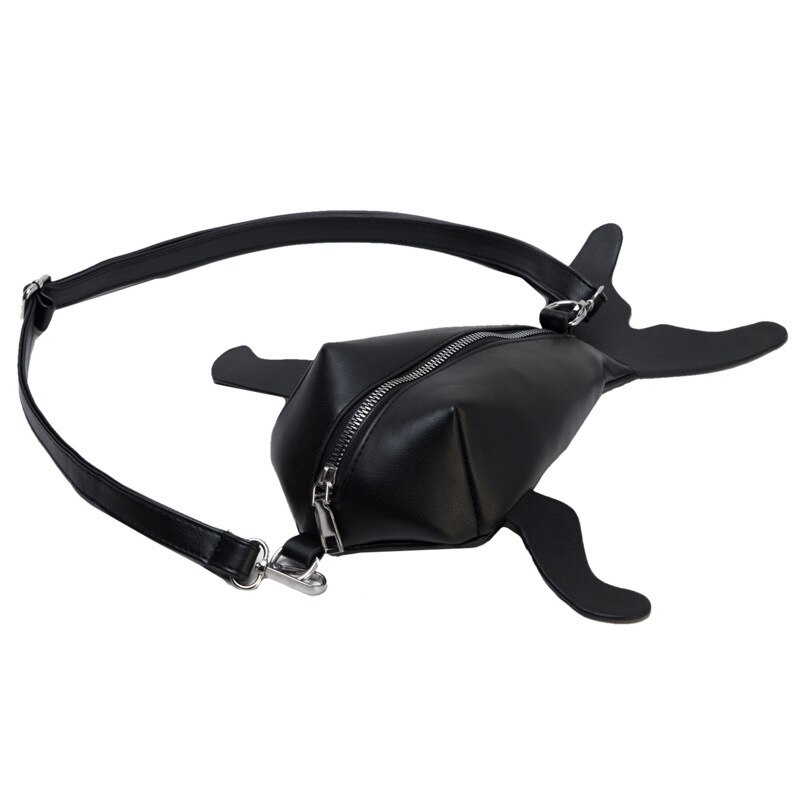 Nette Wal Leder Frauen Schulter Taschen Geldbörsen und Handtaschen Crossbody-tasche Weibliche Kupplung Tasche Beutel Bosla: Schwarz