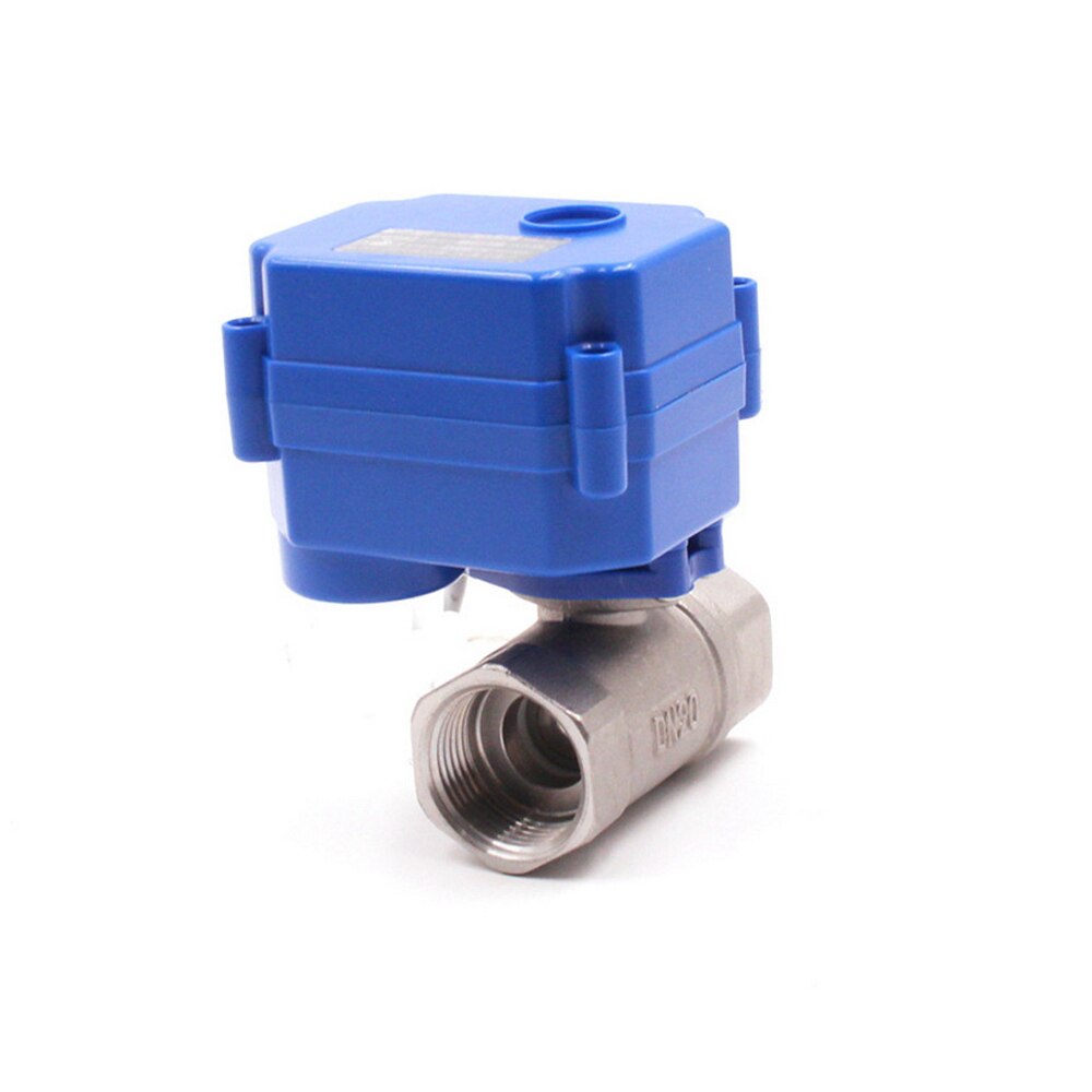 Two-way Valve DN8-DN32 DC3-6V- DC12V- AC / DC9-24V- AC220V -AC85-265V Two Way Control Valves Electric Motorized Ball Valve