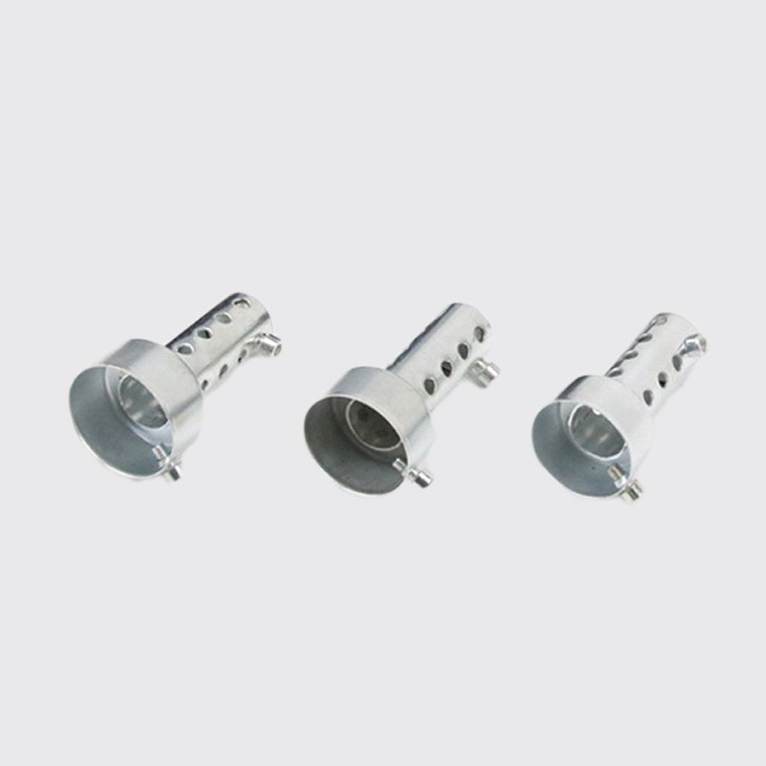 Dewtreetali 1pc 86/140mm længde motorcykel udstødnings lyddæmper justerbar db killer lyddæmper støj lyd eliminator 35/42/45/48/60mm