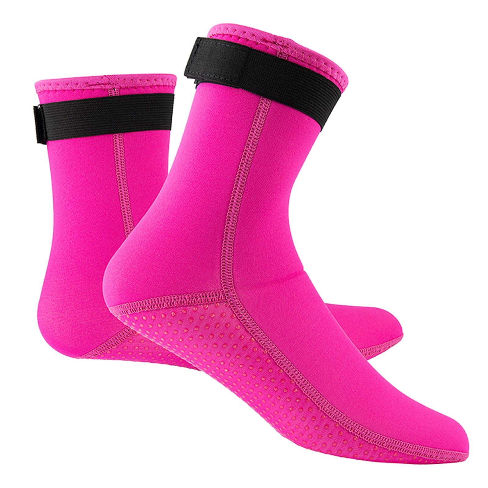 Calzini da sub in neoprene da 3MM stivali scarpe da acqua stivaletti da spiaggia Snorkeling immersioni stivali da Surf per uomo donna stivale da sub: genere B / S