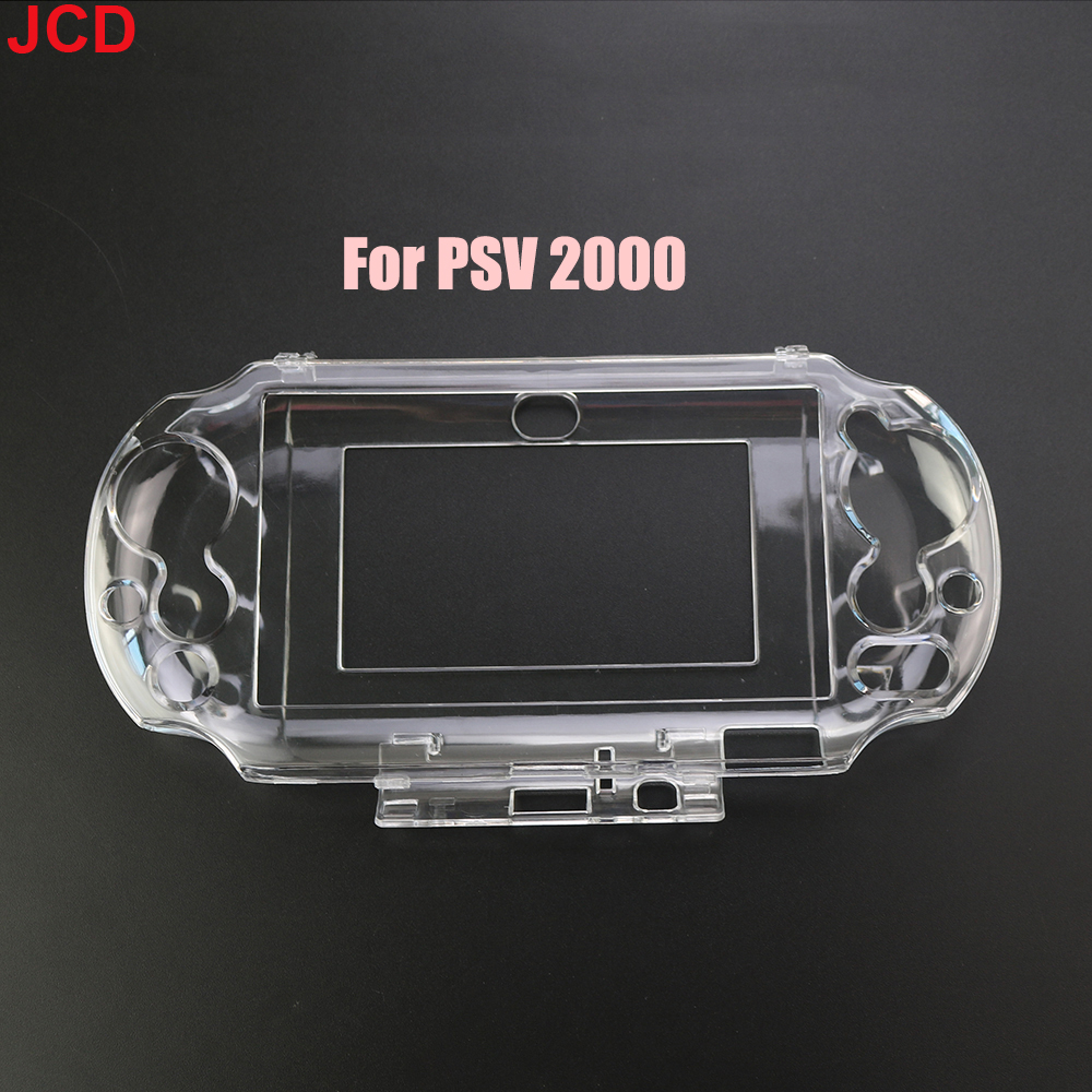 JCD 1 pièces coque de protection rigide transparente en cristal pour PsVita Psv PSP 1000 2000 3000 coque de protection complète du corps