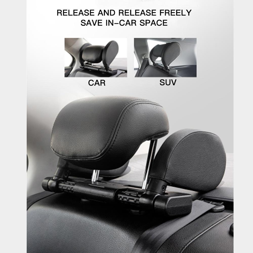 Auto Hoofdsteun Kussen Auto Reizen Nekkussen Slapen Seat Side Kussen Zachte En Verstelbare Csv