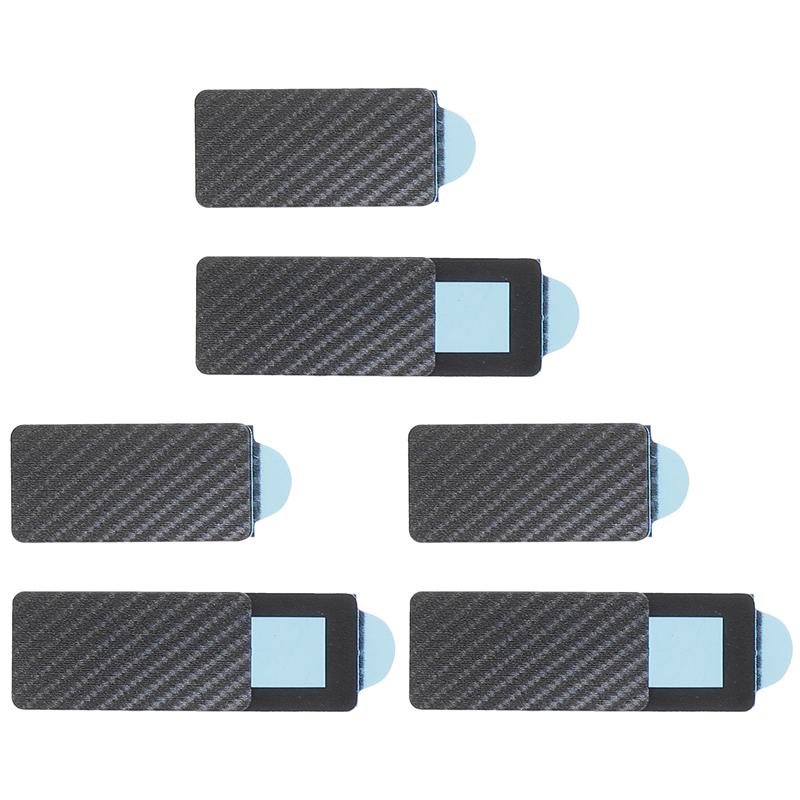 6pcs Laptop Computer Camera Slider Camera Blocker Webcam Cover Privacy Protector: Default Title