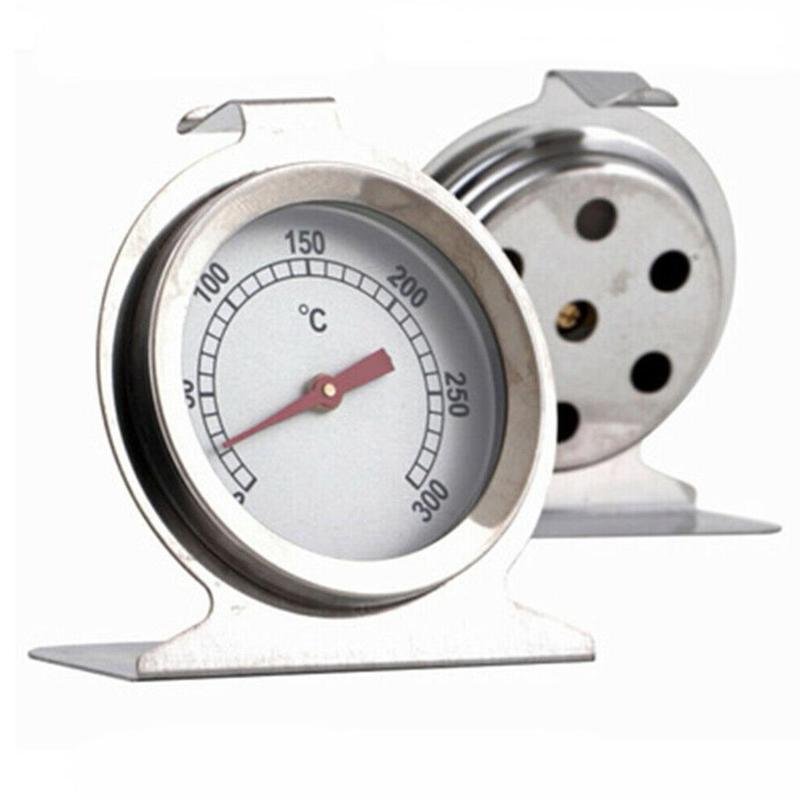 Steel Oven Cooker Thermometer Gauge Stand Up Food Meat Dial Oven Thermometer Tool: Default Title