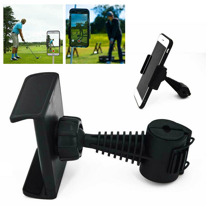 Golf Swing Training Recording Videotaping Aids Cellphone Fixing Holder Clip Recording Swing Selfie Clip Cell Phone Mount Holder