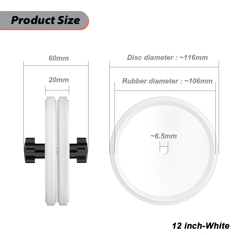 Risparmio di etichette per dischi in vinile LP da 12 pollici o etichetta impermeabile per la pulizia dei dischi in vinile EP da 7 pollici: bianca 12 pollice