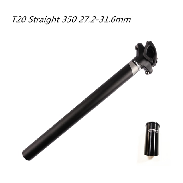 SRAM Truvativ T20 sztyca 350mm/400mm rower ze stopu aluminium Bicyle prosto/Setback siodło sztyca sztyca podsiodłowa: 350 27.2-31.6