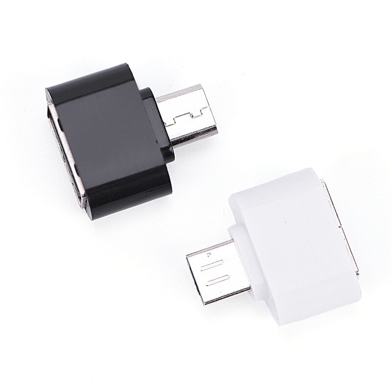 1pc små og delikate mikro usb til usb otg adapter standard usb port mikro usb stik