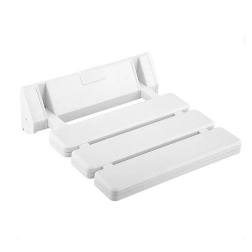 Wandmontage Douche Stoelen Badkamer Blauw Douche Klapstoel Bad Stoel Ouderen Douche Spa Wc Bank Kruk: WHITE