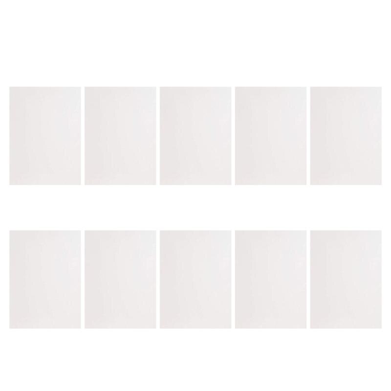 20 Pcs/10 Pcs Puzzel Beschermende Film Grote Puzzel Lijm Sheets Transparant Zelfklevende Puzzel Film Voor Home Store (Wit): White 10pcs