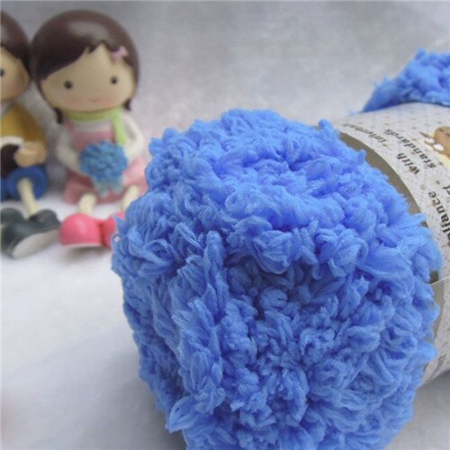 Crochet Yarn DIY Knitting Cashmere Yarn Soft Warm Baby Yarn For Hand Knitting Supplies Hand- Wool Coral Cashmere Plush: 1