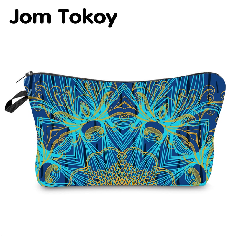 Jom Tokoy Waterbestendig Make-Up Tas Afdrukken Mandala Cosmetische Bag Organizer Bag Vrouwen Multifunctionele Schoonheid Tas Hzb975