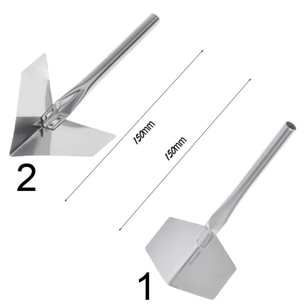 Mango de Metal de acero inoxidable para jardín, de 90 grados, paleta de yeso para esquinas exteriores, espátula, herramienta con borde para mejorar el hogar 1 unidad