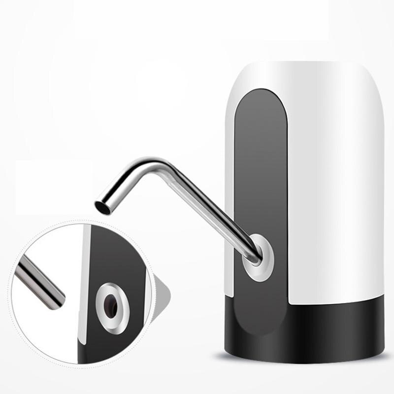 Usb automatisk elektrisk vandpumpe smart vanddispenser pumpe vandtryk enhed til gallon drikkeflaske tønde bærbar