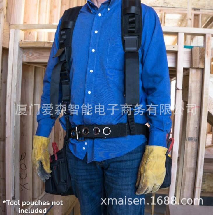 Suspensorios Para Hombre Multifunction Hang Heavy Objects Suspender Straps Men H Shape 4 Metal Button Braces Working Suspenders