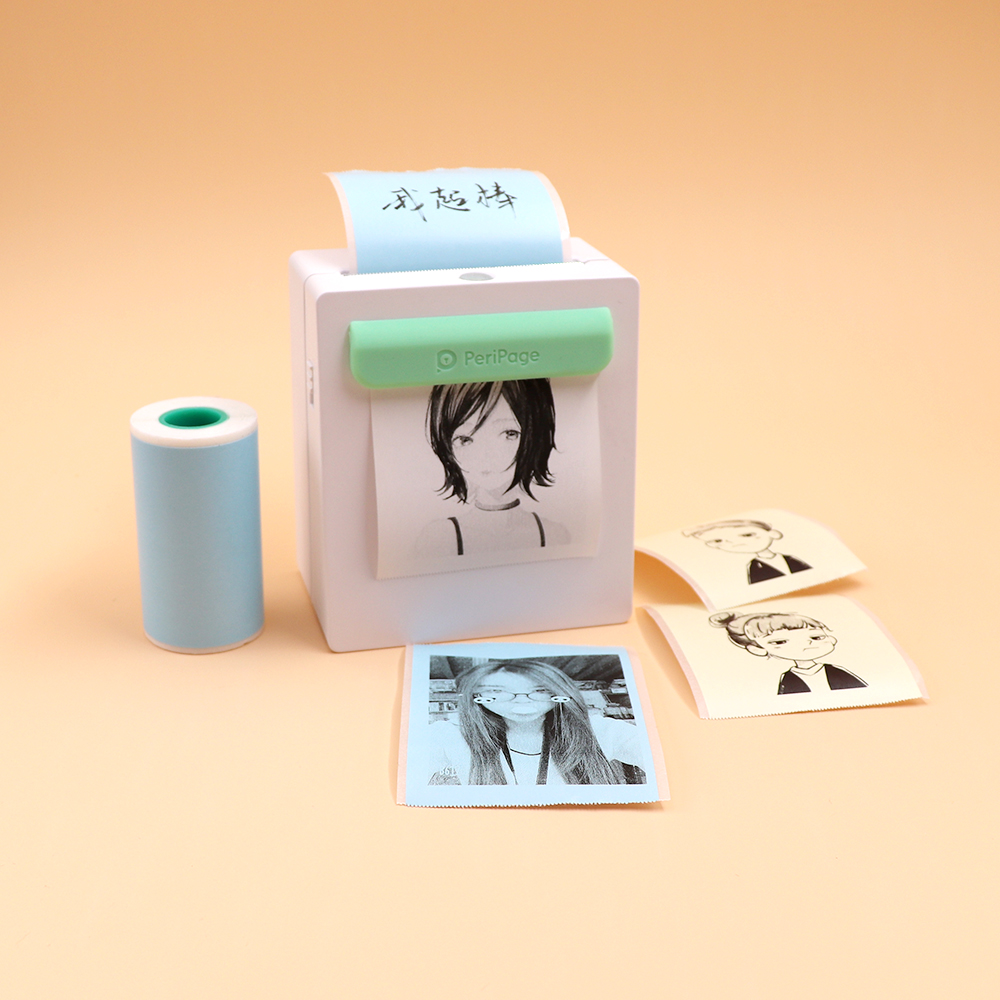 Bluetooth Printer Foto thermische mini wireless pocket printer ondersteuning Android iOS Windows apparaat Peripage thermische printer papier