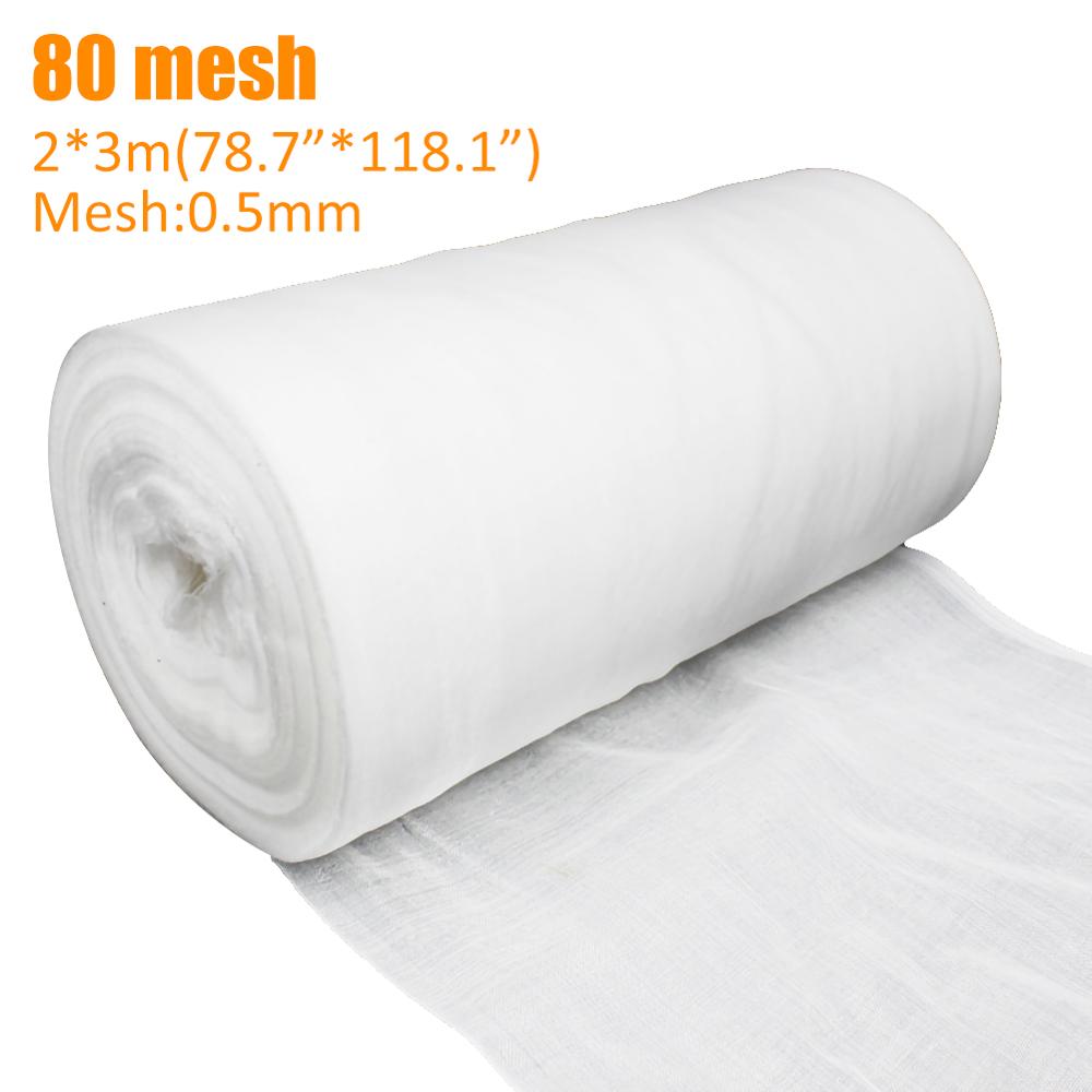 40/80 Mesh Insect Mosquito Net Insect Barrier Plant Protection Net Dustproof Nylon Mesh Screen Mesh Insect Net: 2X3M