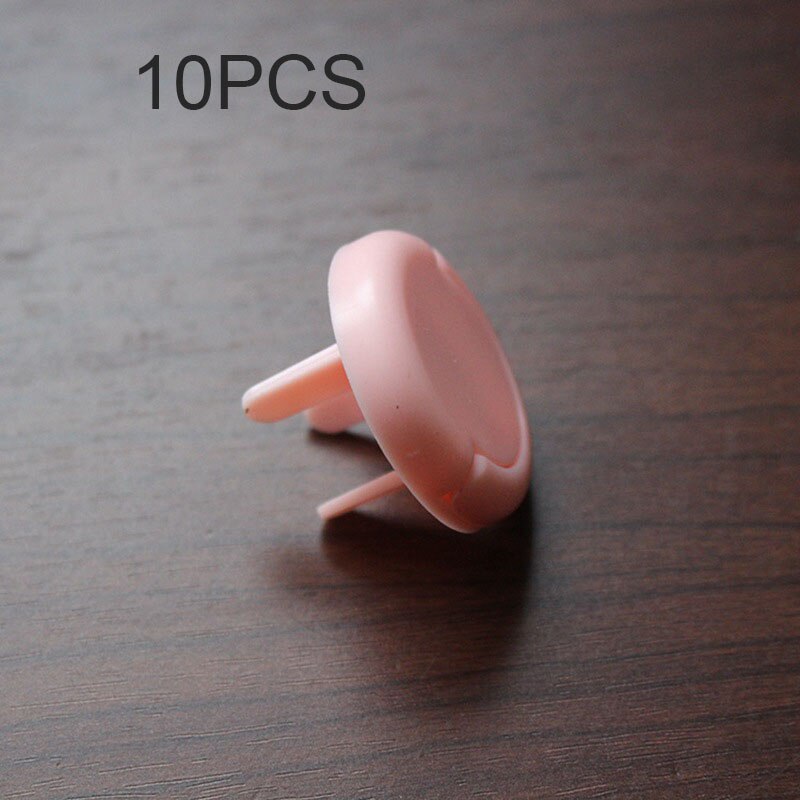 10PCS Child Safety Locks For Preventing The Child From Getting Hurt By Electric shock Electric Child Lock Safety For Baby: 10pcs pink2