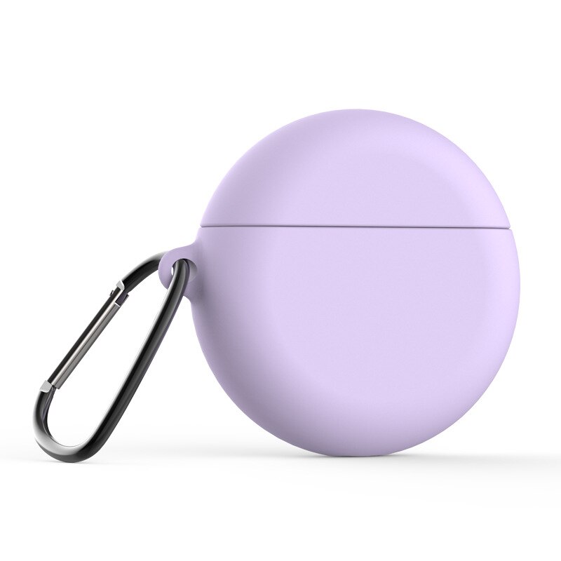 Funda para Huawei Freebuds 3, funda de carga inalámbrica, cubierta protectora de silicona suave, accesorios para Huawei Freebuds 3: purple