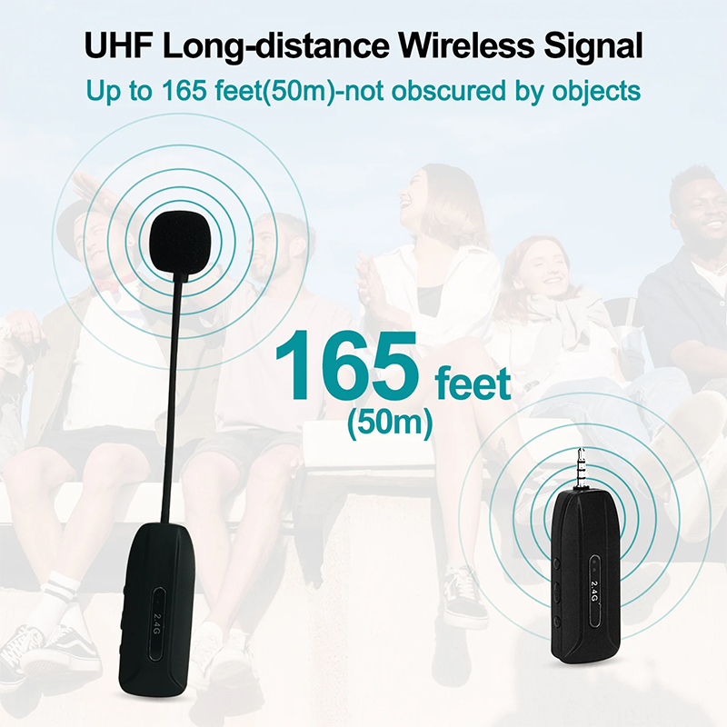 Drahtloses Mikrofon-Headset uhf drahtloses Headset & Handheld 2 in 1 Mikrofon 2,4g Headworn-Mikrofone drahtlos