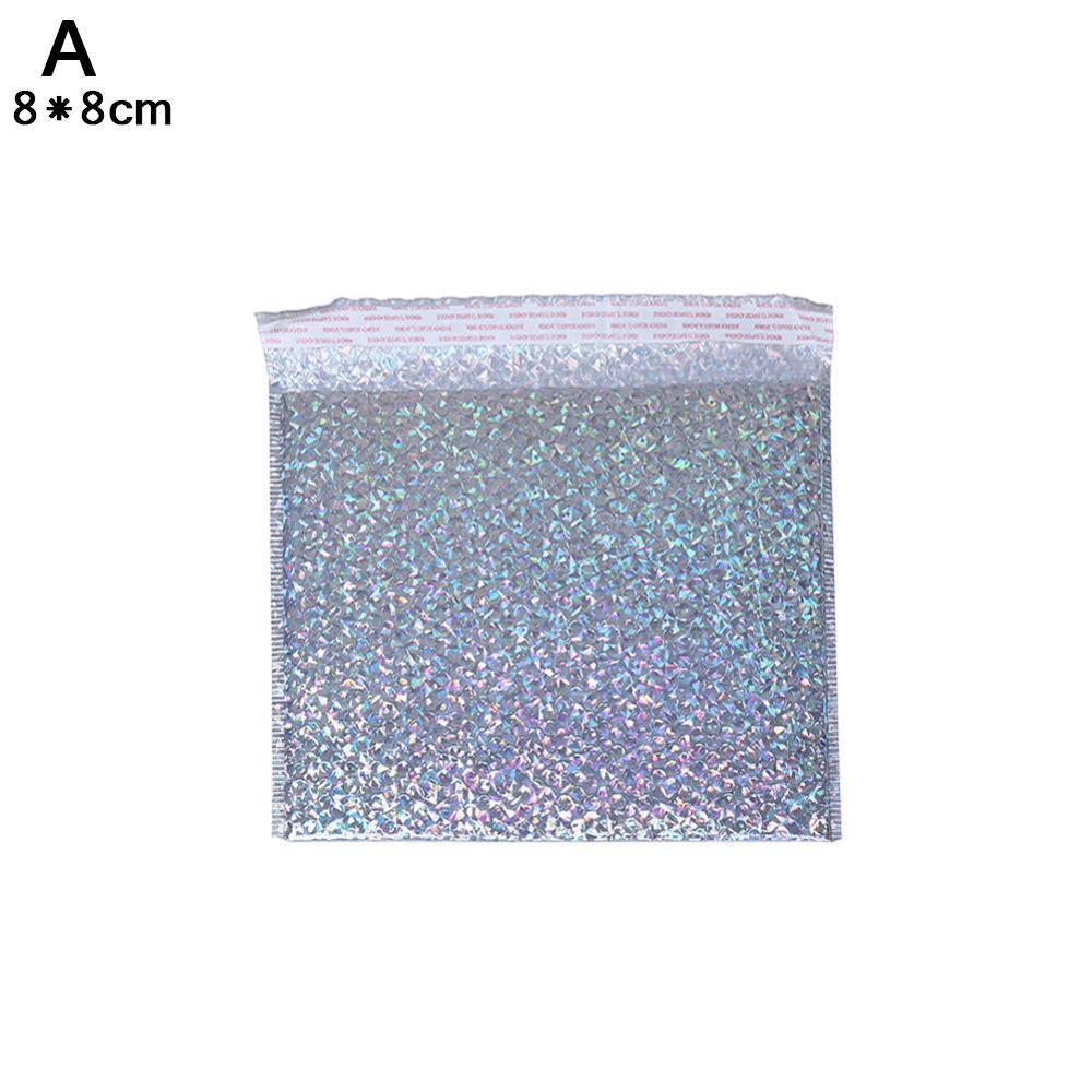 Bubble bag Silver Envelope Foam Foil Bag Packaging Waterproof Envelopes Mailer Anti-Vibration Bag Mailing U9U4: A