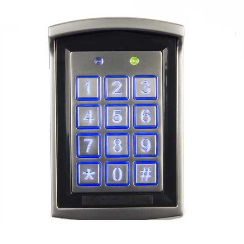 Metal 1000 Users Wiegand Rfid Card Access Control Device