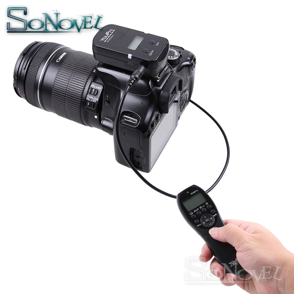 2.4G Wireless Timer Remote Control Shutter Release for Sony A7 A9 A7R A7S A7SII A7RII A7M3 A58 A6500 A6300 A6000 A5100 RM-VPR1