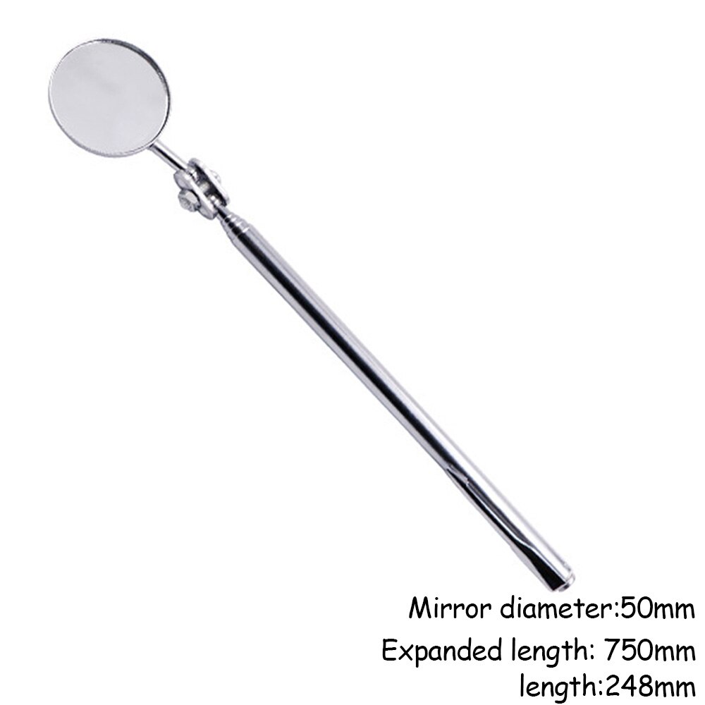 Ronde Inspectie Spiegel Uitbreiding Car Hoek Telescopische Inspectie Auto Detectie Lens Handleiding Auto Telescopische Detectie Lens: GRAY