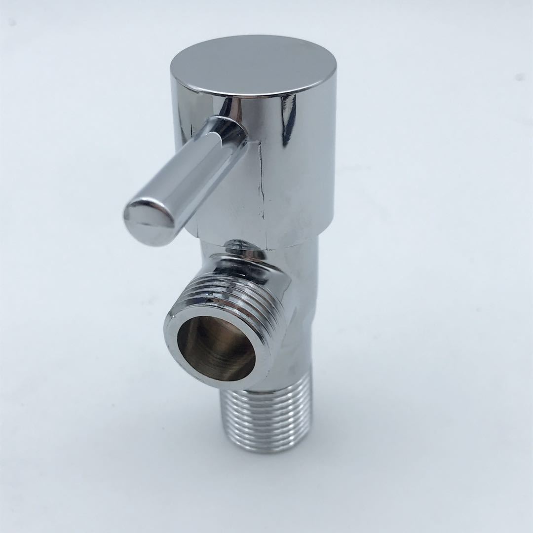 Mttuzk Massief Messing Hoekstopkraan Water Afsluiter G1/2 "X1/2 Vulventielen Warm Of Koud water Inlaatklep