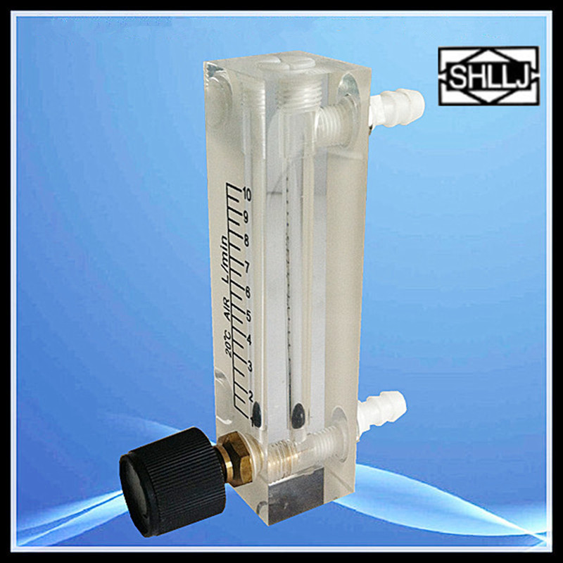 Luft oxygen gas flow meter sensor flowmeter caudalimetro counter indicator  o2 oxigen gas meter flow device switch lzq -6 1-10l/ min