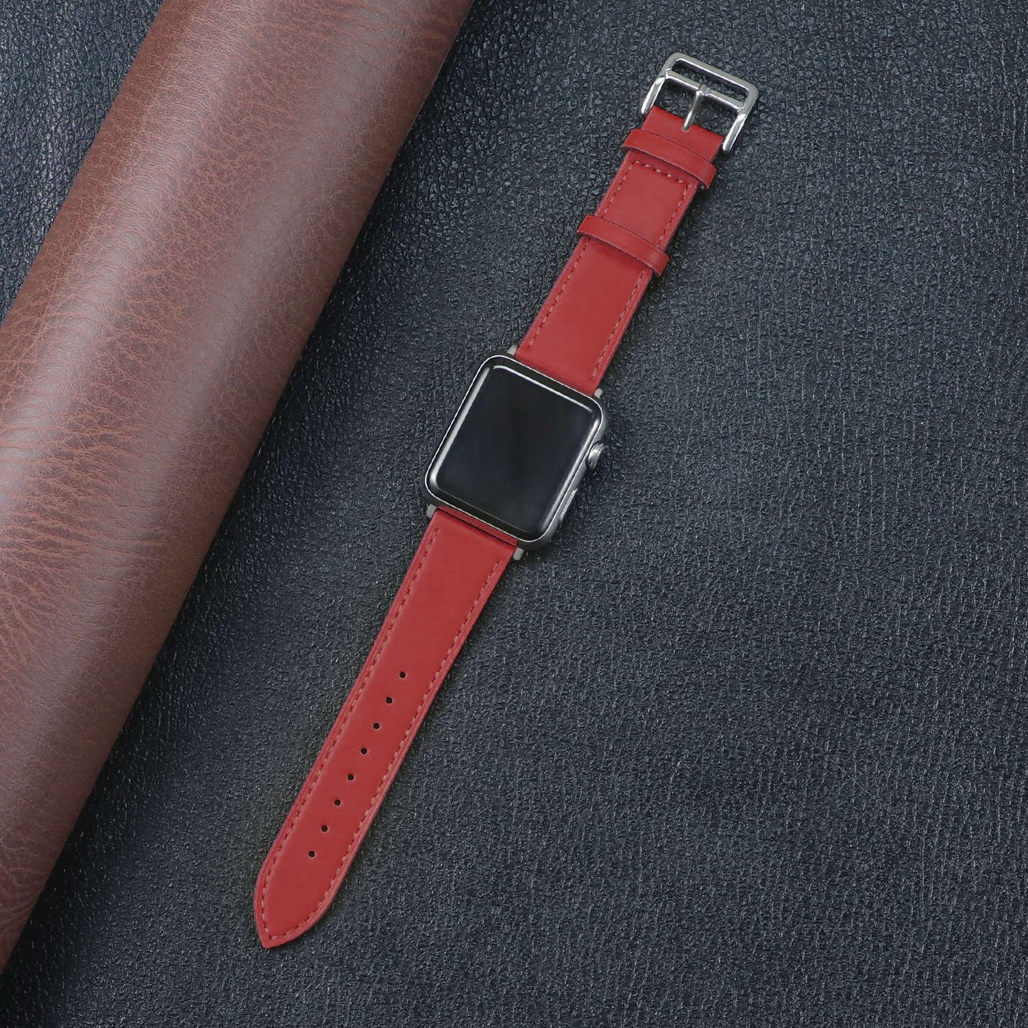 Leather band for Apple watch strap