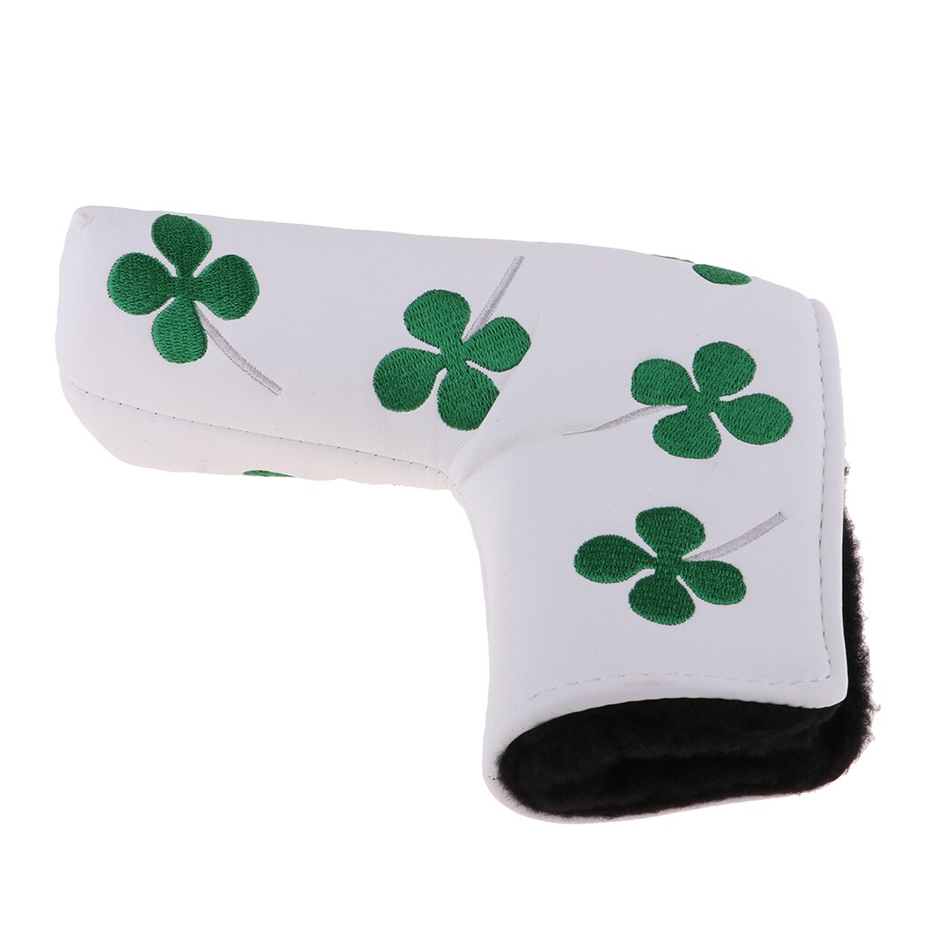 Golf Putter Head Cover Golf Club Headcovers Slijtvast & Anti-Kras: White A