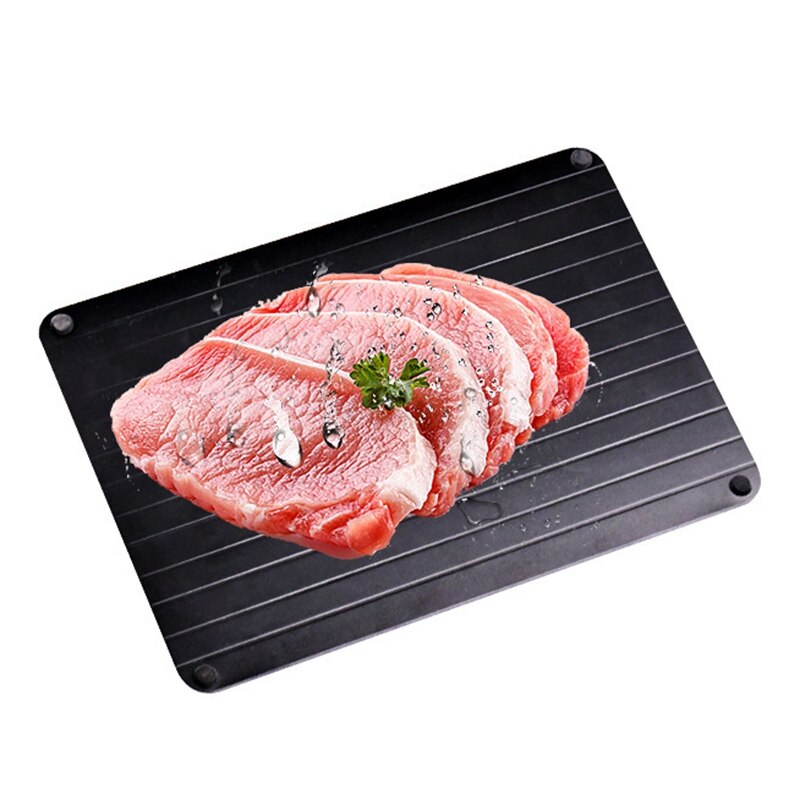 Quick Ontdooien Lade Ontdooien Freeze Voedsel Vlees Steak Voedsel Quick Ontdooien Plaat Rechthoekige