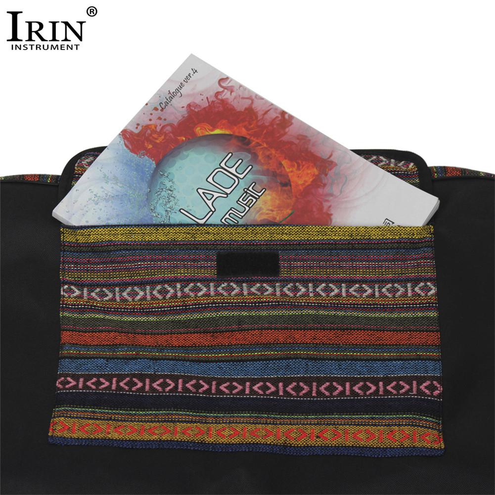 IRIN-mochila de estilo nacional para acordeón, bolsa de transporte de cubierta suave para 48 Bass-106 Bass, 120