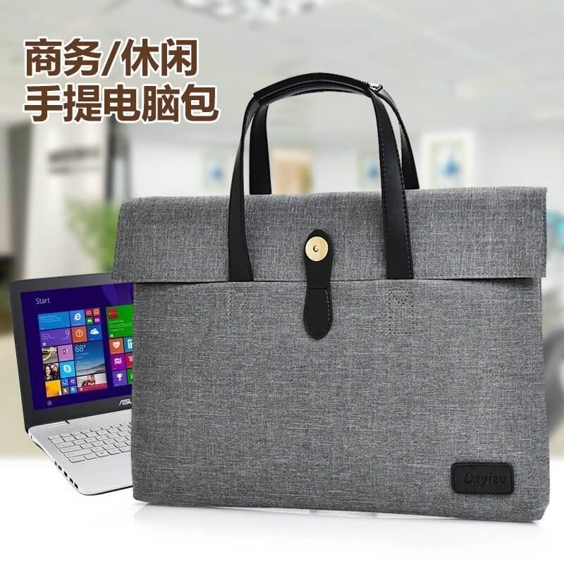 Hand Shoulder Shoulder Men's Briefcase Wear Oxford Cloth 14 Inch Laptop Bag