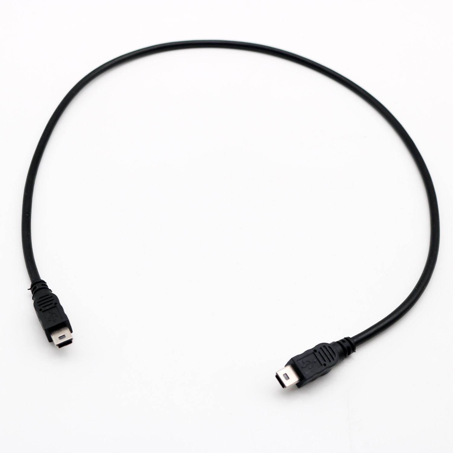 1pc USB Mini 5 Pin Male naar Mini USB 5 Pin Male Extention Adapter Cord M/M Kabel 50cm
