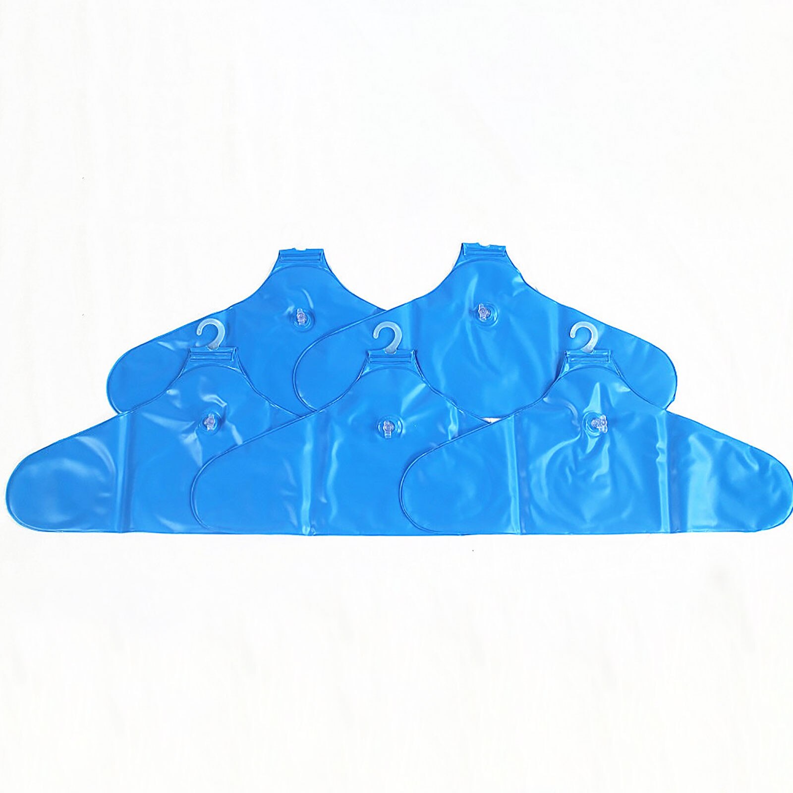 8/7/6 pièces PVC gonflable porte-cintre pliable antidérapant voyage Portable cintres pliable antidérapant voyage cintres