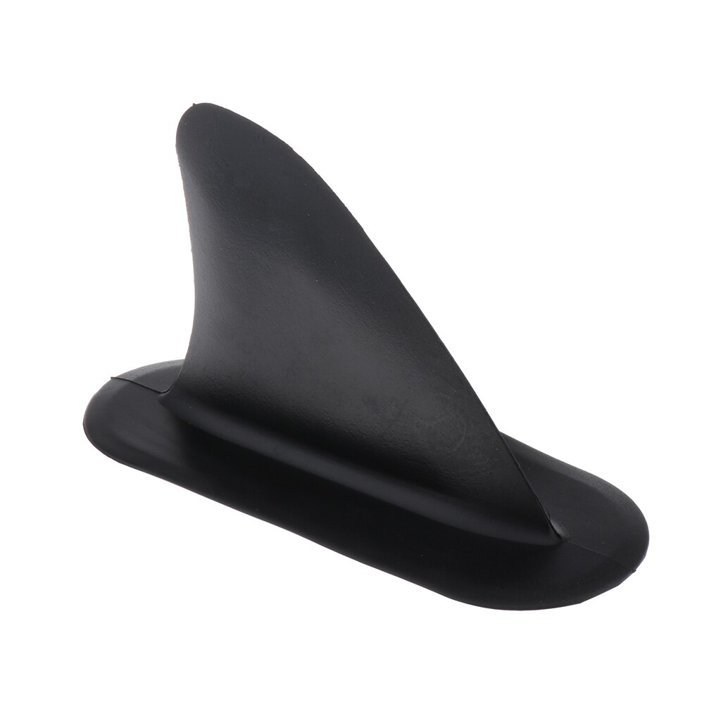 Black Inflatable Kayak Skeg Tracking Fin Integral Center Fin Boat Soft Surfboard Fin For Canoe Water Sports