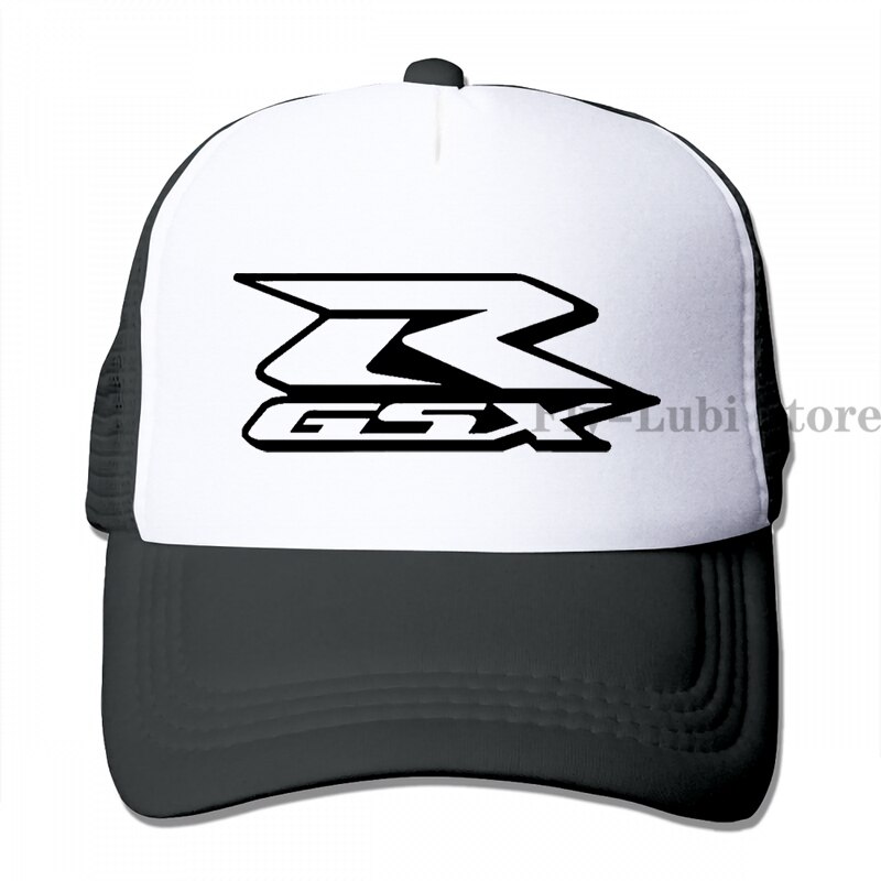 Suzuki Gsxr Graphic Baseball cap men women Trucker Hats adjustable cap: 3-Black