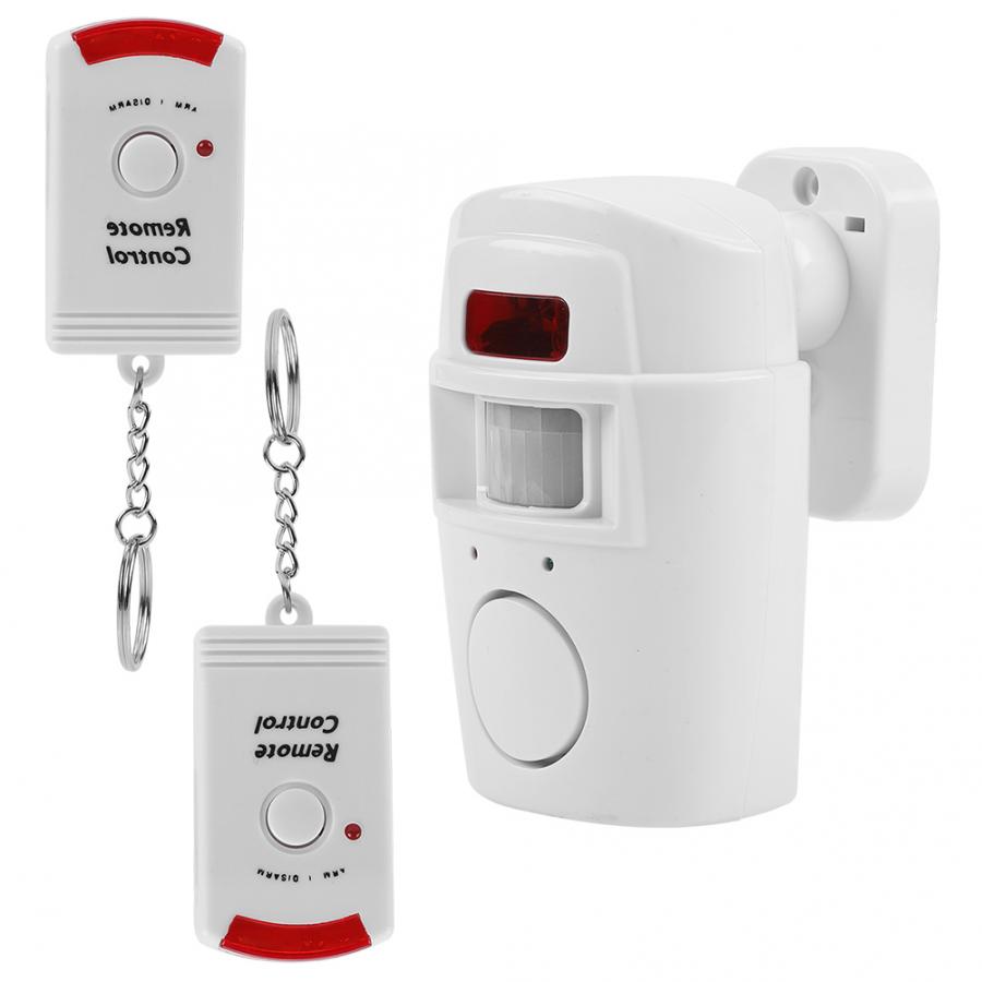 Wireless Intelligent 2 In 1 PIR Motion Detector Security Alert Alarm System Security Alarm System