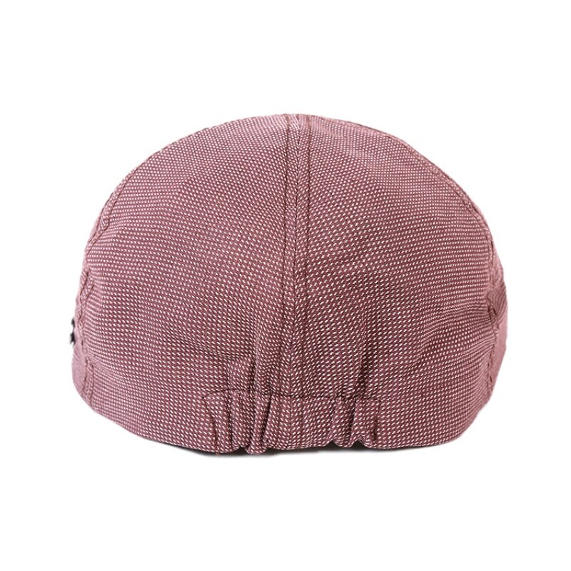 De de las mujeres de los hombres Vintage Golf Baker alcanzó sombrero de algodón de lino Retro al aire libre Golf boina tapa plana