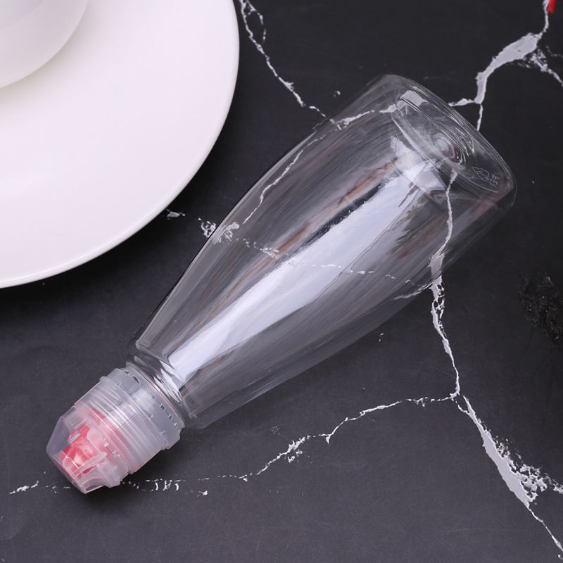 Squeezable Bottle Condiments Container Travel Sized Reusable Dispenser Of 400g Honey Capacity For Sauce Ketchup Honey