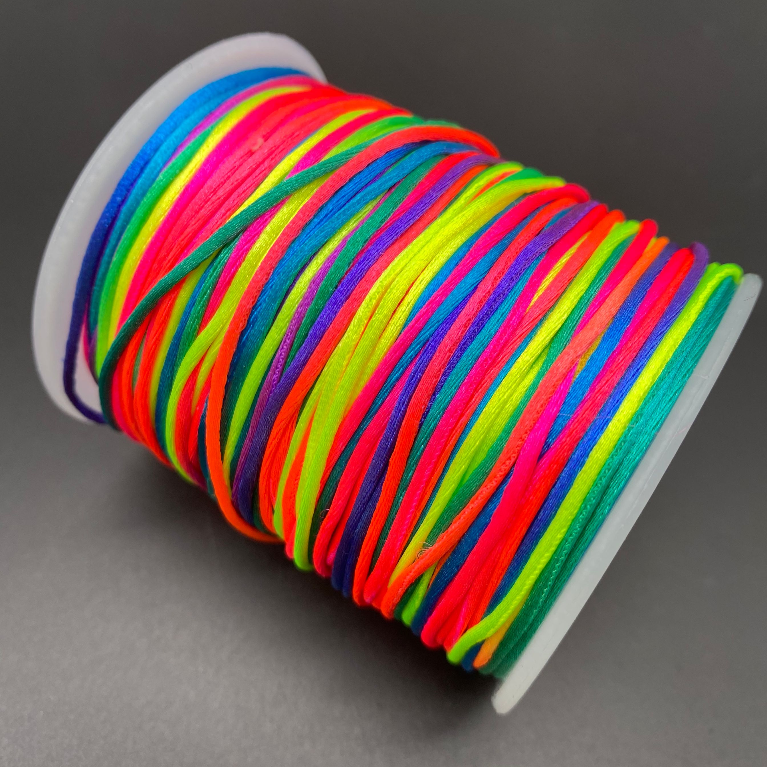 5yards 2,5mm Bunte Schnur Seil Gewinde Chinesischen Knoten Macrame Schnur Armband Geflochtene String DIY Quasten Perlen Für Shamballa: 01
