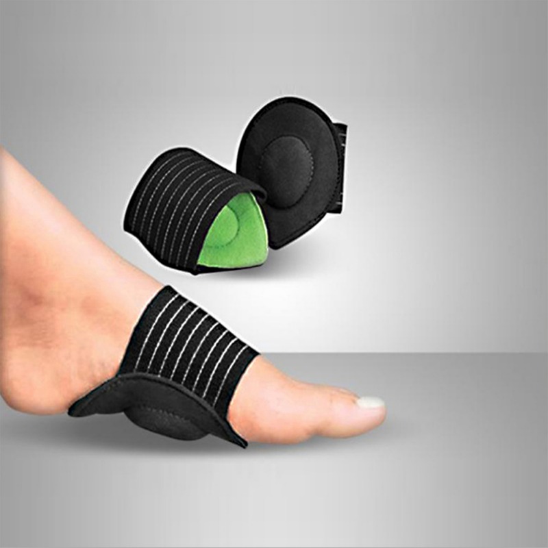 til flatfotssmerter plantar fasciitis bue flatfot ortotics massasjepute innleggssåler fot ermer bue støtte pute ortotiske sko