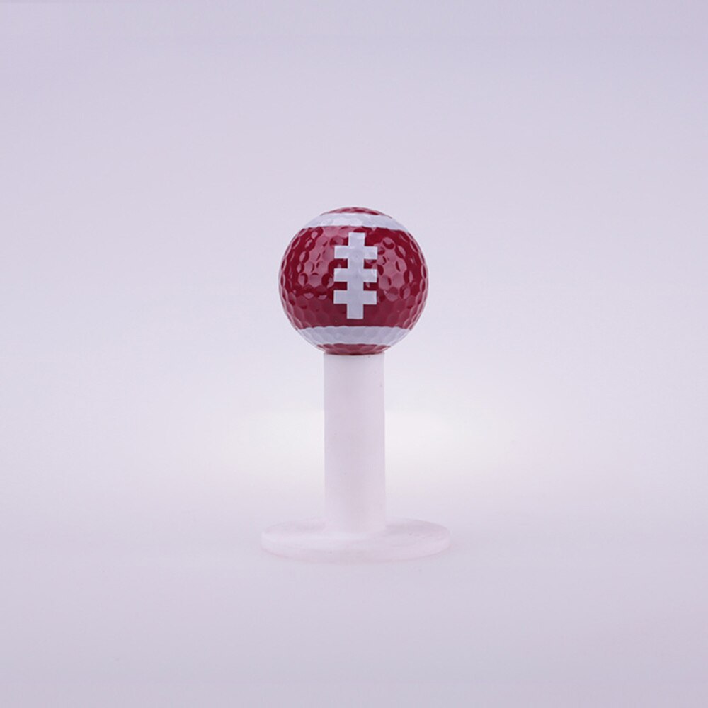 6pcs Golf Balls Practicing Portable Rubber Practical Durable Sport Balls for Golf Outdoor Training