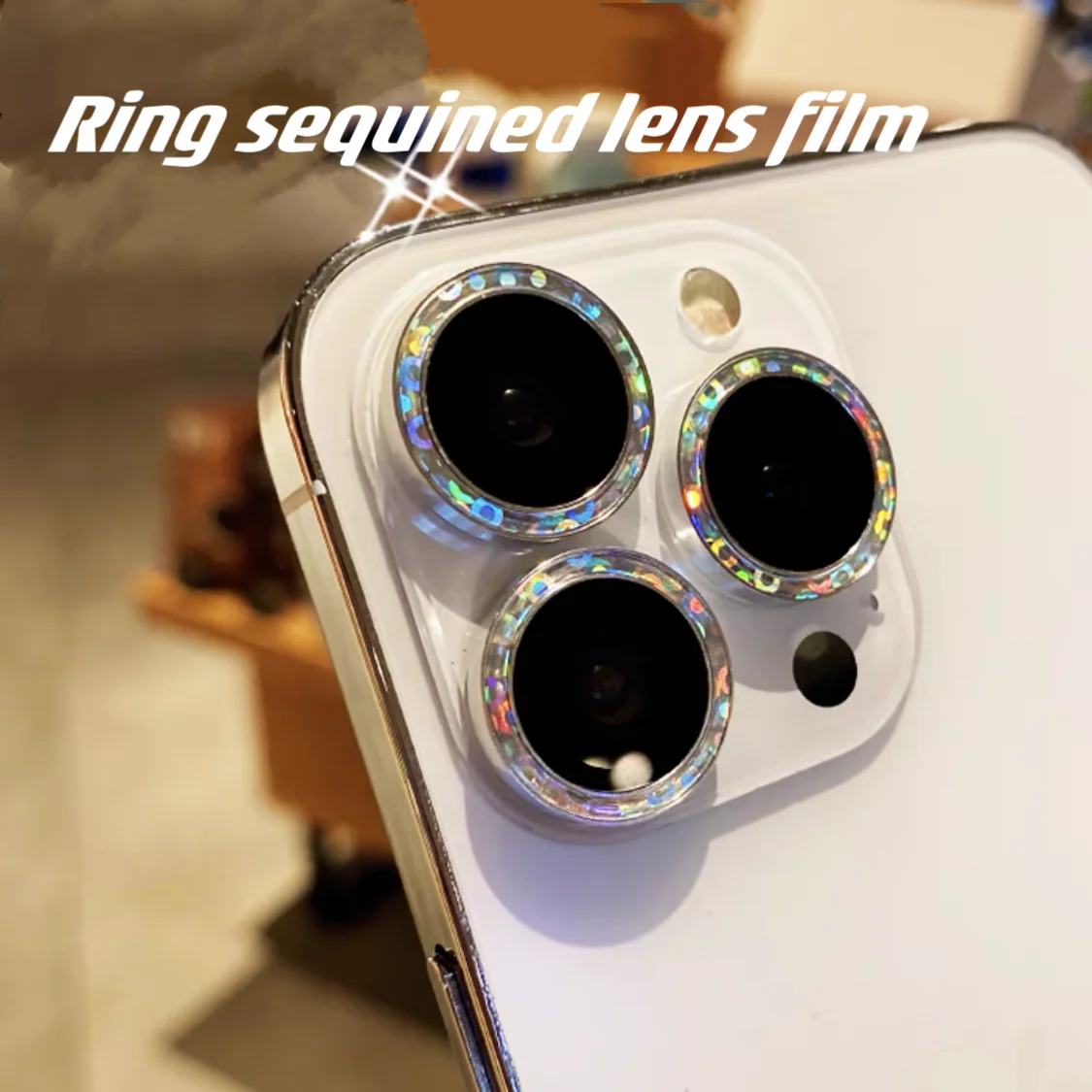 Flash Lens Metal Ring Protector Film For IPhone 15 Pro Max 15 14 Plus Camera Lens Protection For IPhone 14 12 13 Pro Camera Film