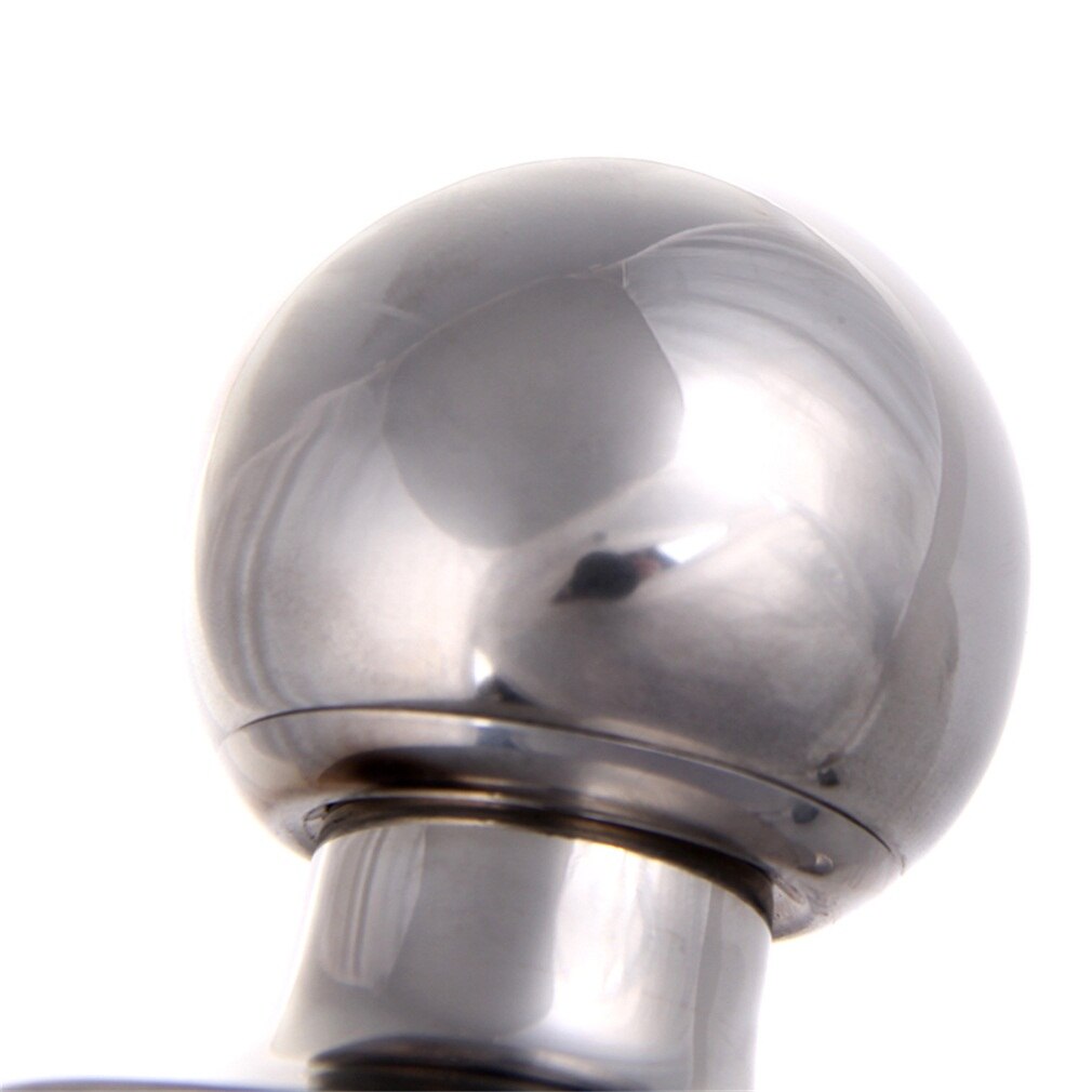 Stainless Steel Round Ball Door Knobs Rotation Lock Knobset Handle Entrance for Bedrooms Living Rooms Bathrooms