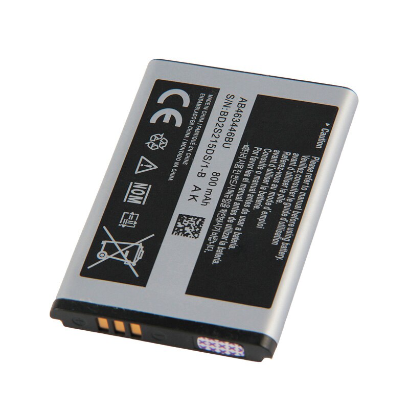 OHD Original Battery AB463446BU AB553446BU For Samsung C3300K X208 B189 B309 GT-C3520 E1228 GT-E2530 E339 GT-E2330 800mAh