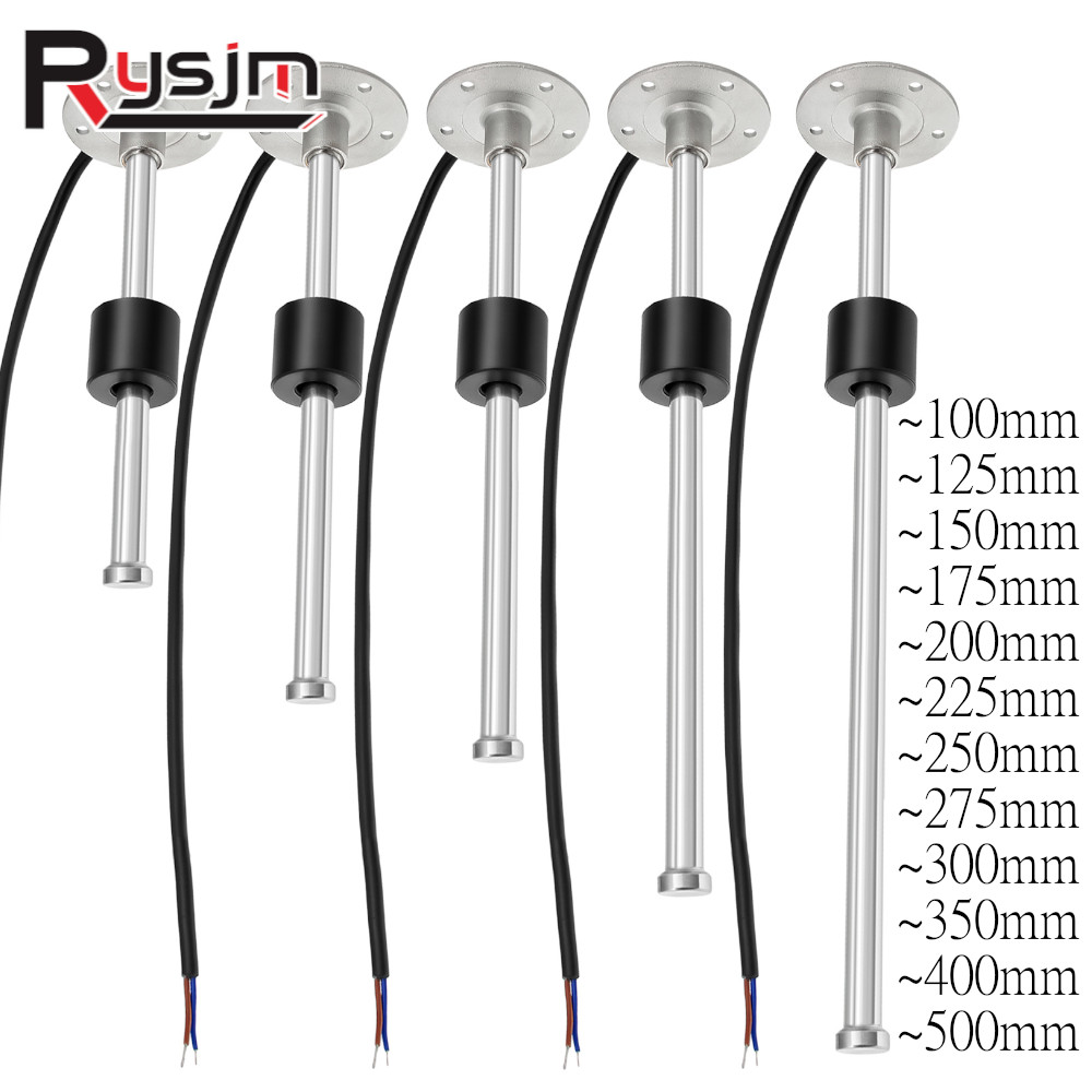 125/175/225/275/325/375/425mm Fuel Level Gauge Sensor Fuel Sender Unit Fit fuel gauges water level meter 0-190/240-33ohm